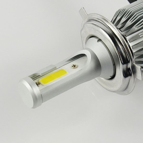 Светодиодные автомобильные LED лампы для фар C6 H4 Комплект автоламп 2 шт