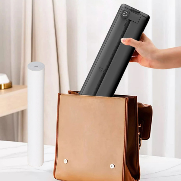 Портативный термопринтер А4Portable Printer с бумагой в наборе беспроводной дорожный для устройств iOS Android Портативный термопринтер А4Portable Printer с бумагой в наборе беспроводной дорожный для устройств iOS Android