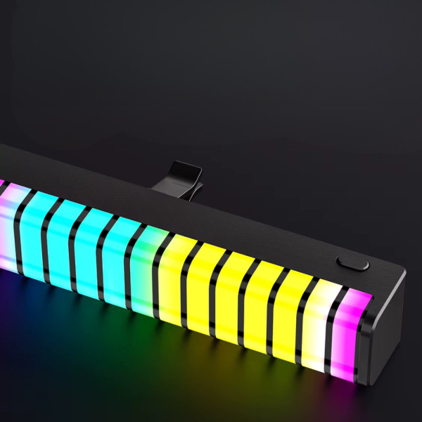 Ароматизатор в машину F1 Автомобильный ароматизатор с RGB подсветкой в виде ритма Освежитель с подсветкой