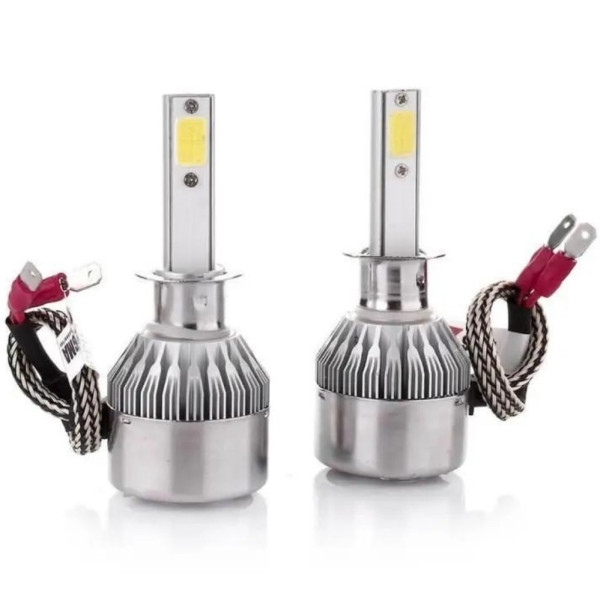 Автомобильные LED лампы для фар C6 H1 Комплект светодиодных автоламп 2 шт