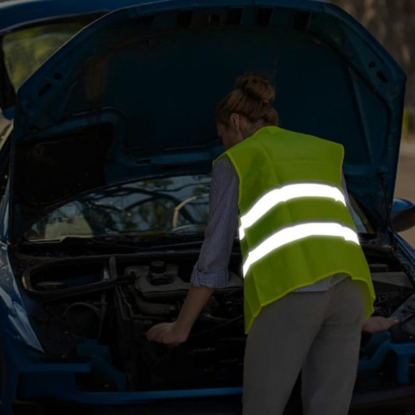 Аварийный комплект для автомобиля 6в1 с сумкой и жилетом универсальный дорожный набор автомобилиста