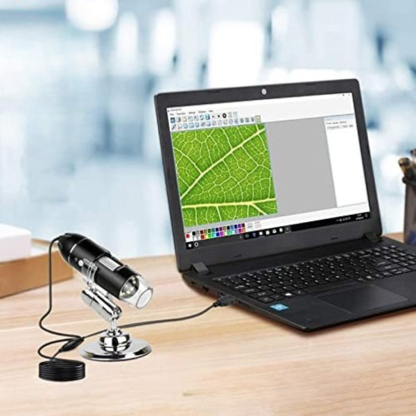 Цифровой электронный USB микроскоп с подсветкой Карманный микроскоп для пайки телефона с увеличением 1600х