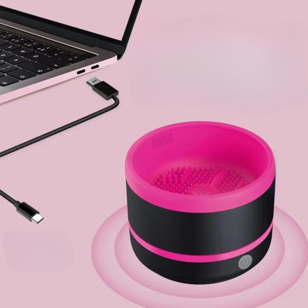 Очиститель для кисточек Машинка для чистки кистей для макияжа USB Мойка кистей для рисования