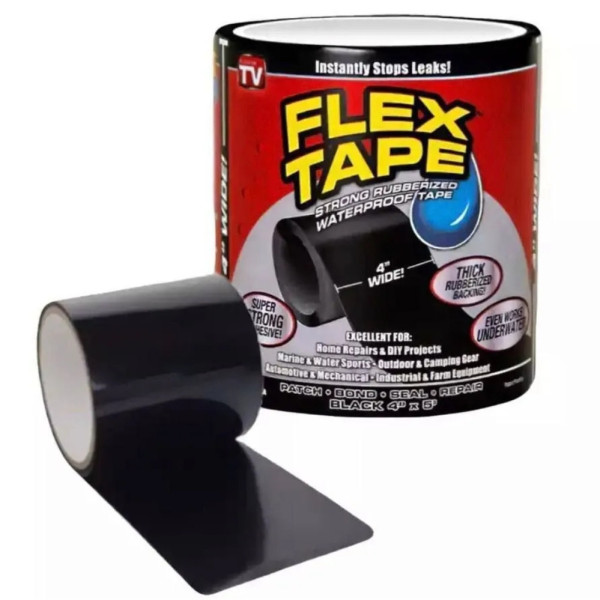 Сверхпрочная клейкая водонепроницаемая изоляционная лента Flex Tape 4