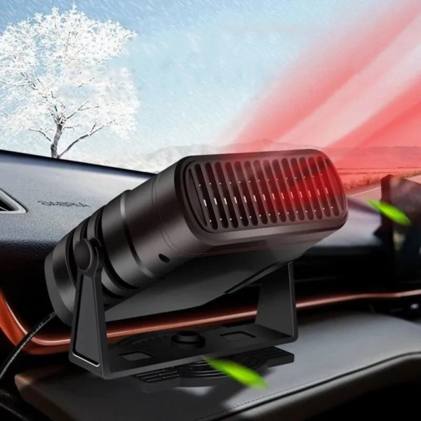 Тепловентилятор керамический в машину Auto Heater Fan Обогреватель салона авто 200Вт электрическая печка от прикуривателя 12В Тепловентилятор керамический в машину Auto Heater Fan Обогреватель салона авто 200Вт электрическая печка от прикуривателя 12В