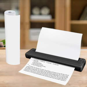 Портативний термопринтер А4Portable Printer з папером у наборі бездротовий дорожній для iOS Android