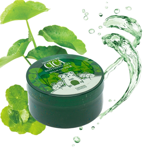 Универсальный гель Moisture Cica Soothing Gel для лица и тела с экстрактом центеллы 300 мл