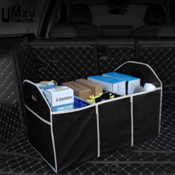 Складной органайзер для авто с термосумкой CarBag CoolerOrganizer Набор для хранения на 3 отделения в багажник Складной органайзер для авто с термосумкой CarBag CoolerOrganizer Набор для хранения на 3 отделения в багажник