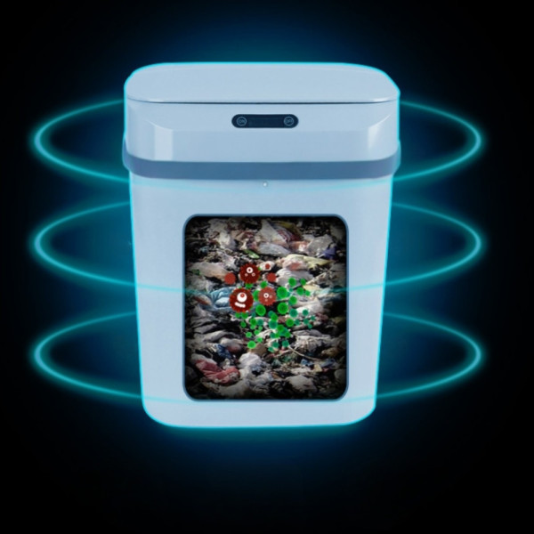 Мусорное ведро с сенсорным датчиком 13л Intelligent Trash Can Контейнер для мусора с автоматическим открытием