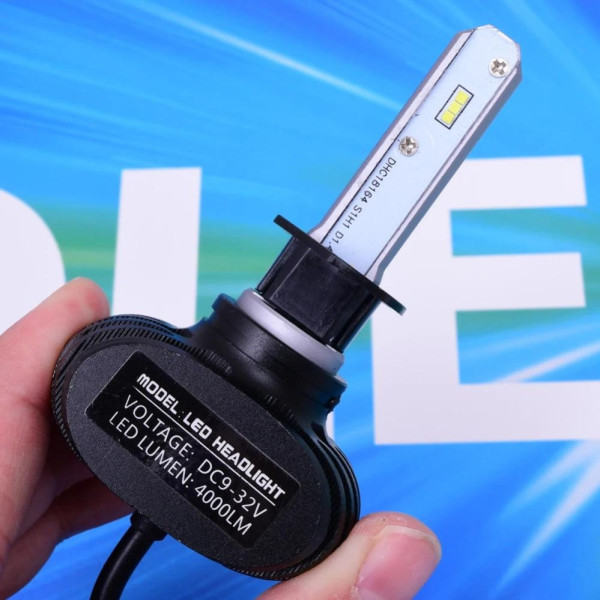 Комплект автомобильных LED ламп для фар S1 H1 Светодиодные автолампы 2 шт