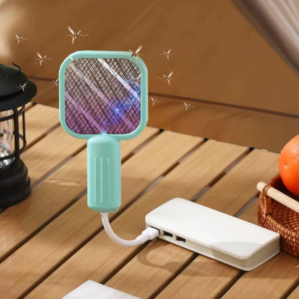 Ловушка от комаров и мух электрическая лампа ракетка от насекомых от USB