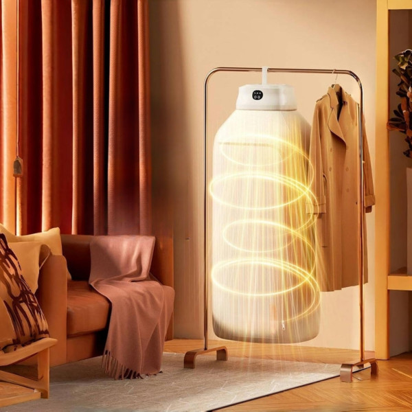Подвесная электросушилка для одежды Portable Drying Machine SH-005 с чехлом Портативная сушилка для белья с таймером