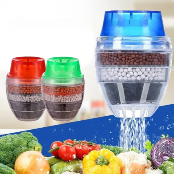 Проточный фильтр на кран для кухни Fauset Water Filter Насадка на кран для очистки воды Проточный фильтр на кран для кухни Fauset Water Filter Насадка на кран для очистки воды