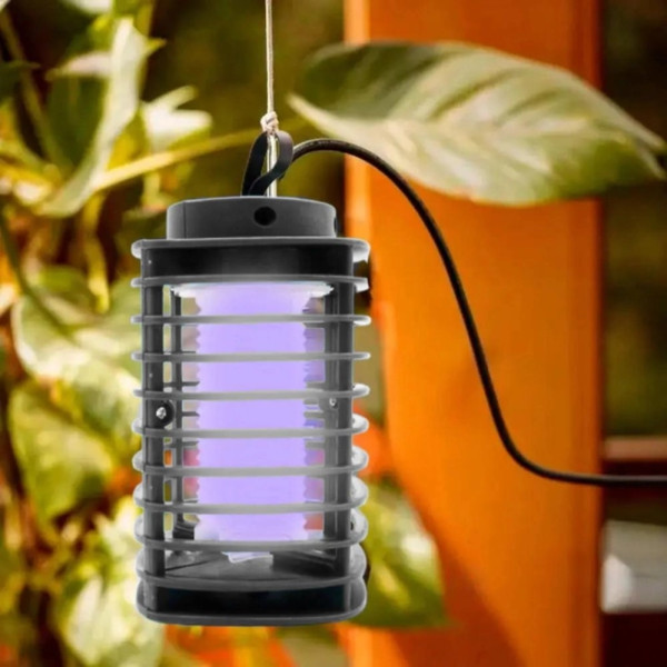 Лампа знищувача від комарів Electric Shock Mosquito Електрична пастка для комах