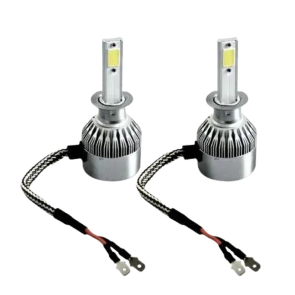 Автомобильные LED лампы для фар C6 H1 Комплект светодиодных автоламп 2 шт