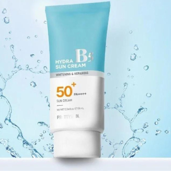 Солнцезащитный крем с отбеливающим эффектом Prettyskin Hydra В5 Sun Cream SPF 50+