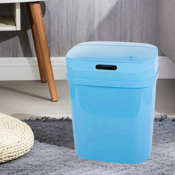Мусорное ведро с сенсорным датчиком 13л Intelligent Trash Can Контейнер для мусора с автоматическим открытием