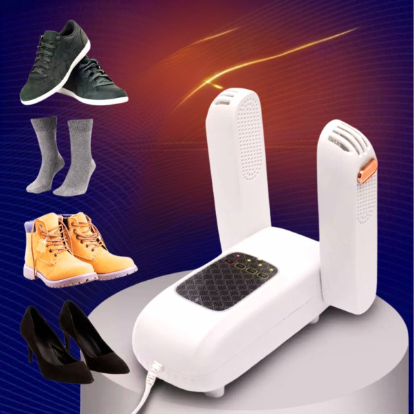 Электрическая напольная сушилка для обуви с таймером Shoes Dryer складная сушка для ботинок сапог кроссовок