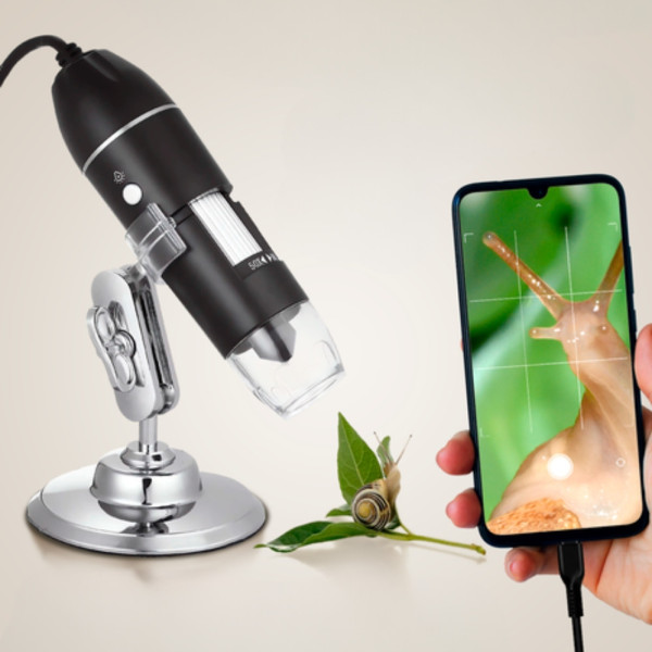 Цифровой электронный USB микроскоп с подсветкой Карманный микроскоп для пайки телефона с увеличением 1600х