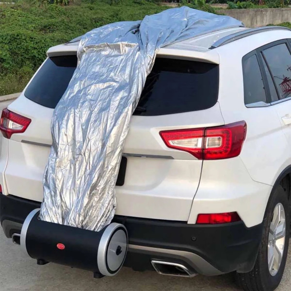 Автоматический автомобильный чехол с пультом ДУ от дождя снега солнца универсальный защитный тент для авто