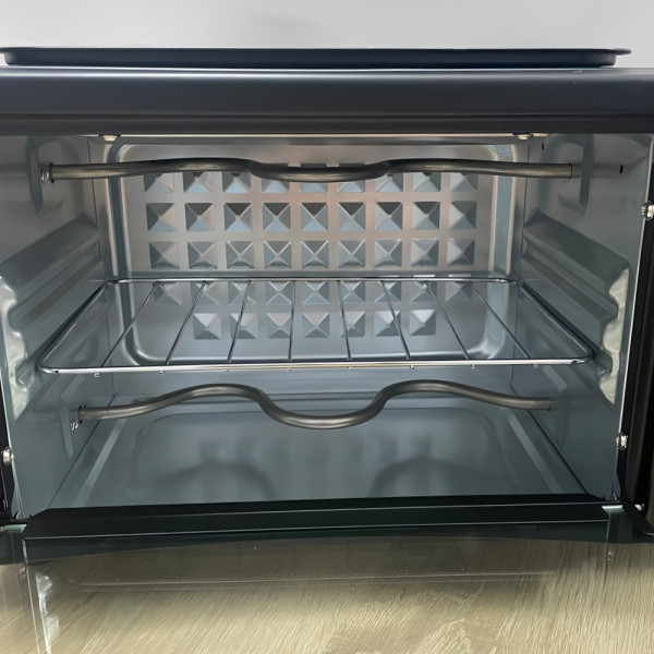 Электрическая духовка 2в1 HM-748 Hoffmans Electronics мини электропечь гриль настольная 800W с таймером для дома
