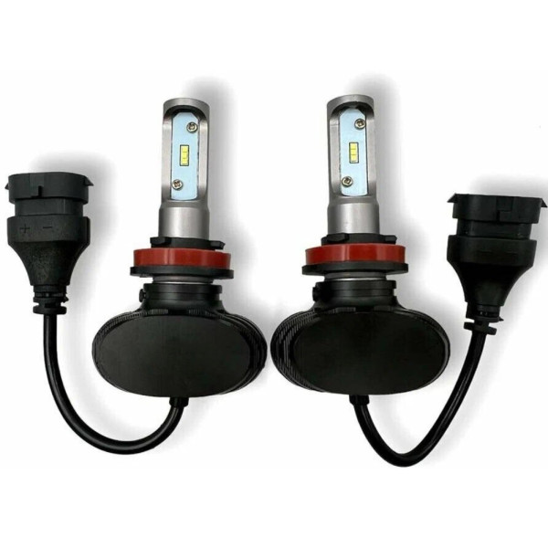 Светодиодные LED лампы для фар S1 H11 Автомобильные лампы 2 шт в комплекте Светодиодные LED лампы для фар S1 H11 Автомобильные лампы 2 шт в комплекте