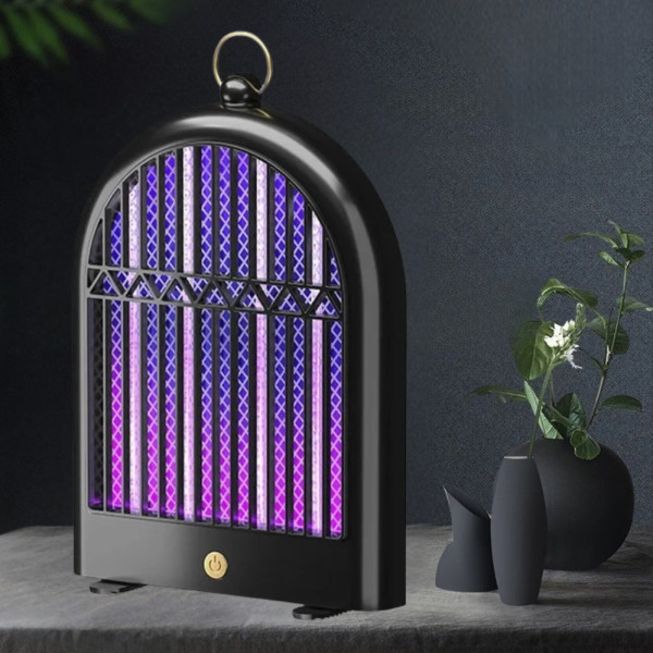 Антимоскитная электрическая лампа Electric Shock Mosquito Lamp Аккумуляторная лампа ловушка для насекомых