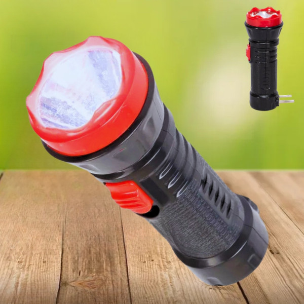 Ручной аккумуляторный фонарь с двумя режимами света Wimpex WX-2860 светодиодный фонарик с выдвижной вилкой Ручной аккумуляторный фонарь с двумя режимами света Wimpex WX-2860 светодиодный фонарик с выдвижной вилкой