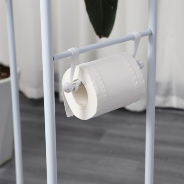 Металевий стелаж над пральною машиною Toilet Rack Полиця підлогова над унітазом Металевий стелаж над пральною машиною Toilet Rack Полиця підлогова над унітазом