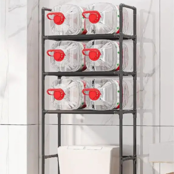 Металевий стелаж над унітазом Toilet Rack AY2035 Полиця органайзер підлогова для туалету 152х47х26смМеталевий стелаж над унітазом Металевий стелаж над унітазом Toilet Rack AY2035 Полиця органайзер підлогова для туалету 152х47х26смМеталевий стелаж над унітазом