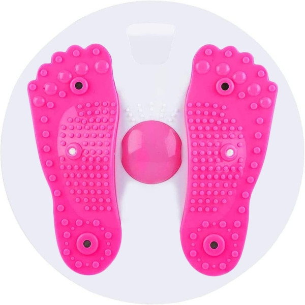 Диск вращающийся спортивный WAIST TWISTING с массажным эффектом для ног и талии напольный