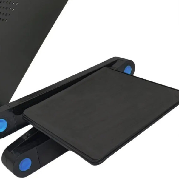 Столик трансформер для ноутбука многофункциональный Laptop Table Т9 Стол-подставка металлический складной Столик трансформер для ноутбука многофункциональный Laptop Table Т9 Стол-подставка металлический складной