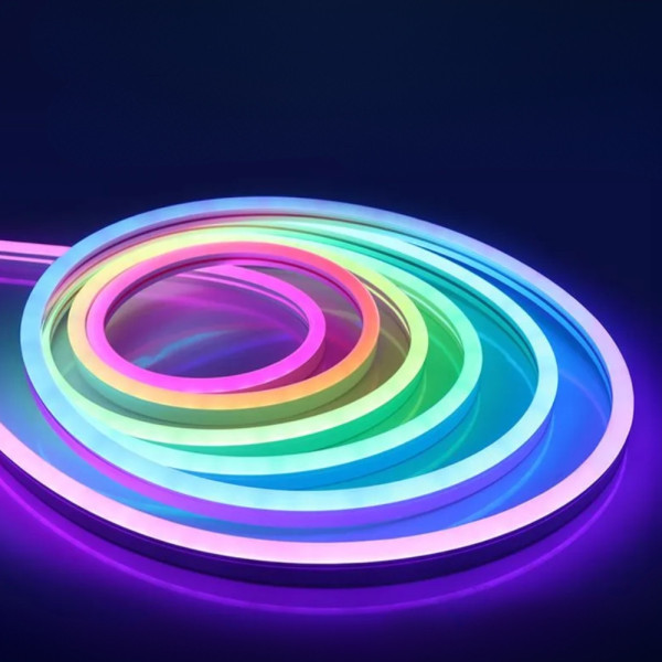 Светодиодная LED лента RGB 10 м Умная неоновая лента с синхронизацией музыки Гибкий неон