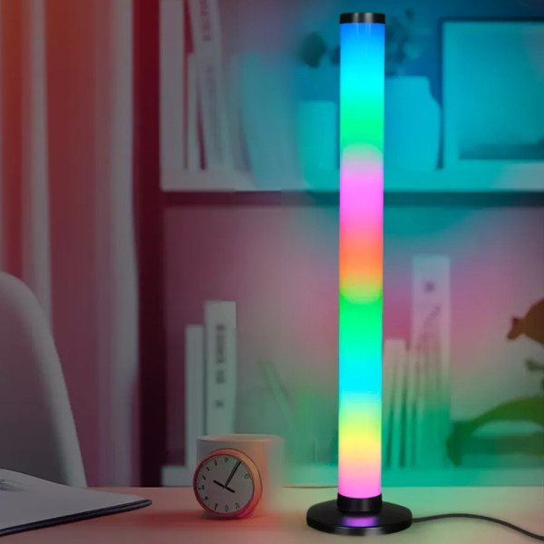 Светодиодные LED торшеры настольные RGB светильники Лампы с пультом регулировкой яркости и синхронизацией музыки Фоновое освещение