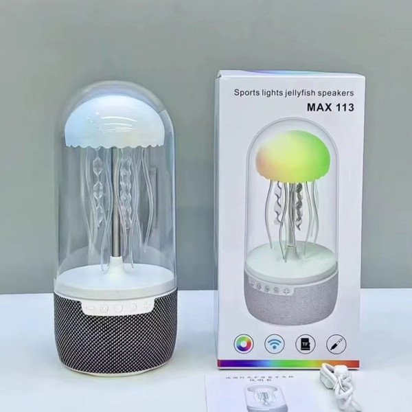 Портативная Bluetooth колонка Медуза Ночник с RGB подсветкой Беспроводная колонка светильник Портативная Bluetooth колонка Медуза Ночник с RGB подсветкой Беспроводная колонка светильник