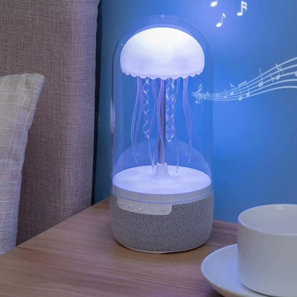 Портативная Bluetooth колонка Медуза Ночник с RGB подсветкой Беспроводная колонка светильник Портативная Bluetooth колонка Медуза Ночник с RGB подсветкой Беспроводная колонка светильник