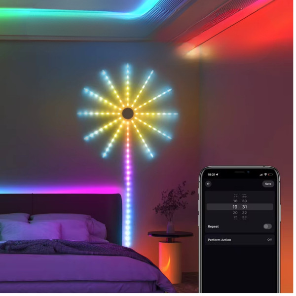 Светодиодная USB лента с динамическими режимами Светодиодное RGB освещение на самоклейке с пультом