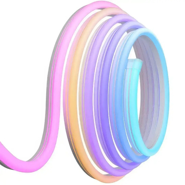 Світлодіодна LED стрічка RGB 2 м Розумна неонова стрічка із синхронізацією музики Гнучкий неон