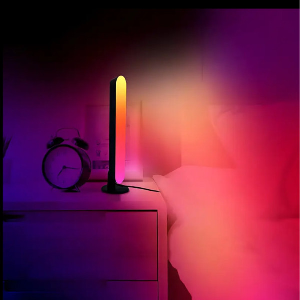 Світлодіодні RGB панелі Настільні світильники з APP SMART та пультом LT-22 Фонове LED світло комплект 2 шт Світлодіодні RGB панелі Настільні світильники з APP SMART та пультом LT-22 Фонове LED світло комплект 2 шт