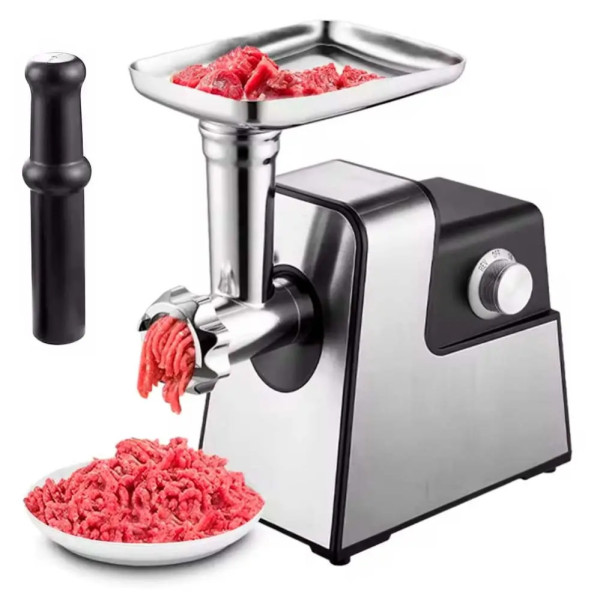Мясорубка электрическая Hoffmans HM-276 с толкателем для мяса Электромясорубка 2000W Кухонная мясорубка для фарша