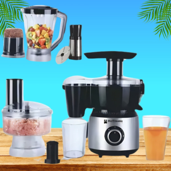 Кухонный комбайн 10в1 HM-1266 Hoffmans Electronics Соковыжималка кофемолка блендер измельчитель 1200W