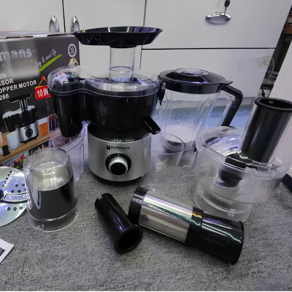 Кухонный комбайн 10в1 HM-1266 Hoffmans Electronics Соковыжималка кофемолка блендер измельчитель 1200W