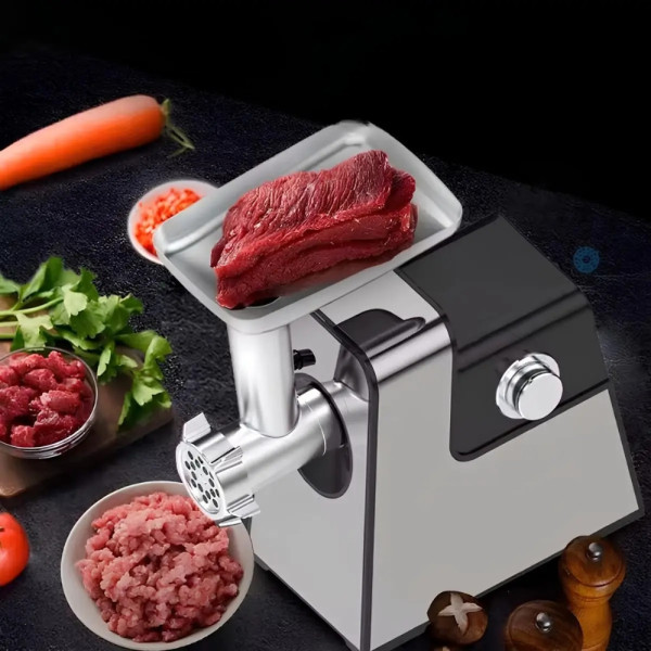 Мясорубка электрическая Hoffmans HM-276 с толкателем для мяса Электромясорубка 2000W Кухонная мясорубка для фарша