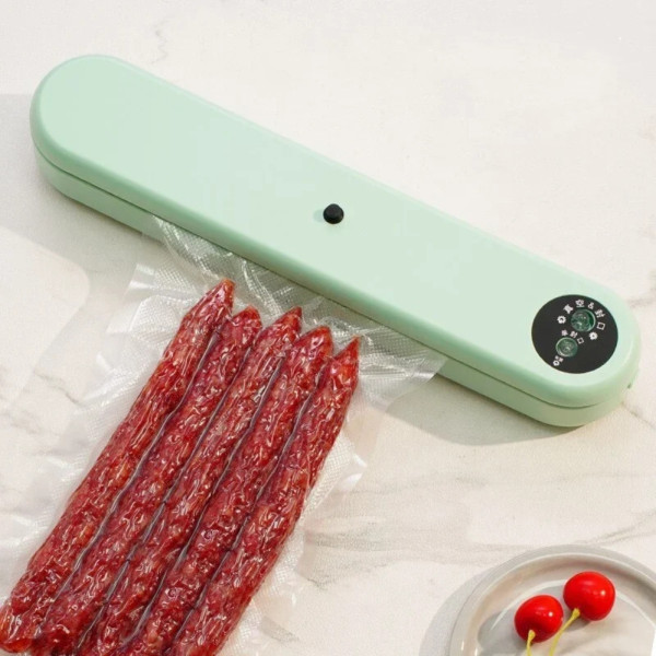Бытовой вакууматор Vacuum Sealer автоматический аппарат для упаковки продуктов вакуумный упаковщик Бытовой вакууматор Vacuum Sealer автоматический аппарат для упаковки продуктов вакуумный упаковщик