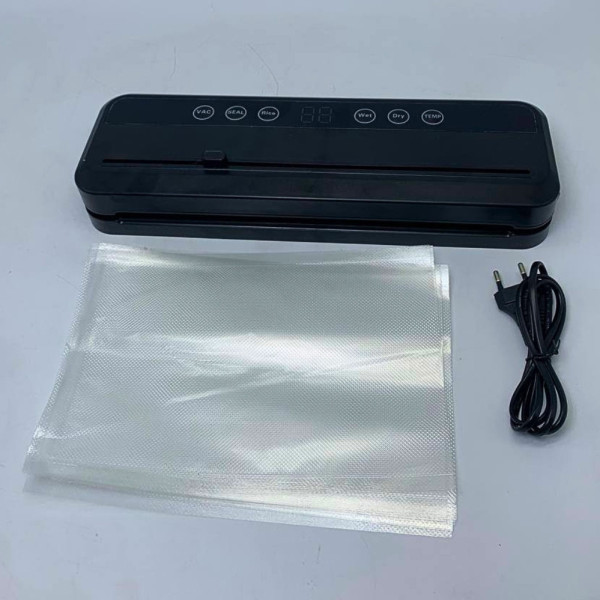 Вакууматор домашний упаковщик с пакетами автоматический Vacuum Sealer Вакуумный бытовой аппарат для упаковки продуктов для дома