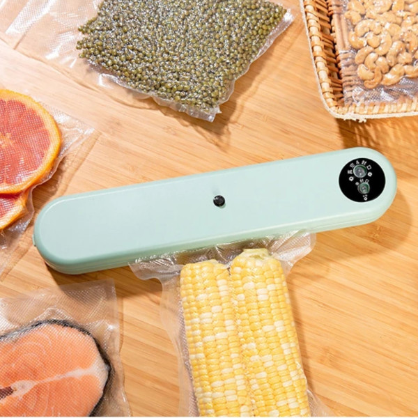 Бытовой вакууматор Vacuum Sealer автоматический аппарат для упаковки продуктов вакуумный упаковщик Бытовой вакууматор Vacuum Sealer автоматический аппарат для упаковки продуктов вакуумный упаковщик