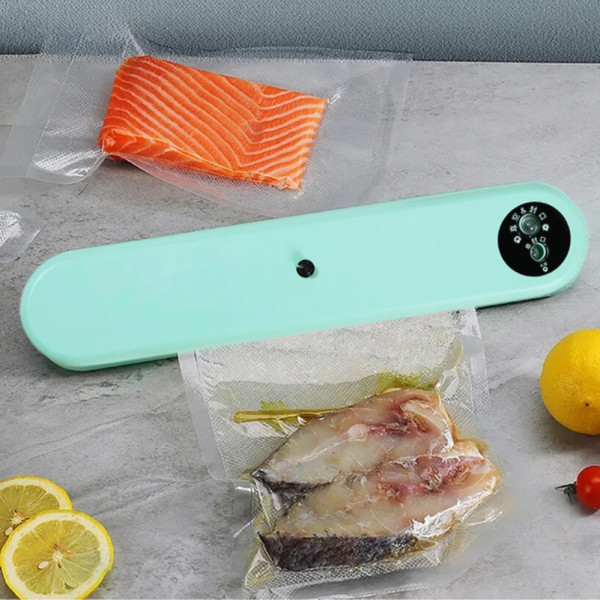 Бытовой вакууматор Vacuum Sealer автоматический аппарат для упаковки продуктов вакуумный упаковщик