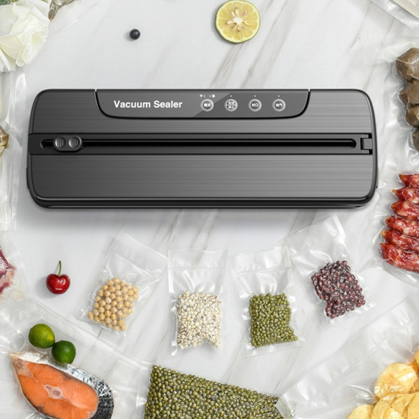 Вакуумный домашний упаковщик с пакетами автоматический Vacuum Sealer Вакууматор бытовой аппарат для упаковки продуктов