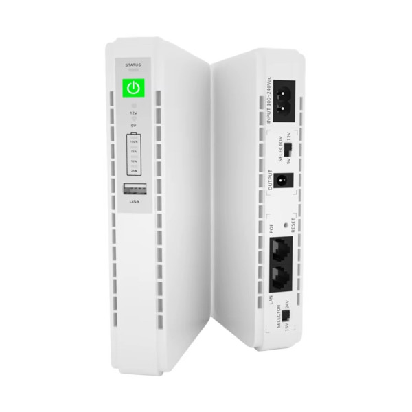 Источник бесперебойного питания 10400mAh JIAGENG 304 для роутера камеры модема ИБП повербанк 9V/12V