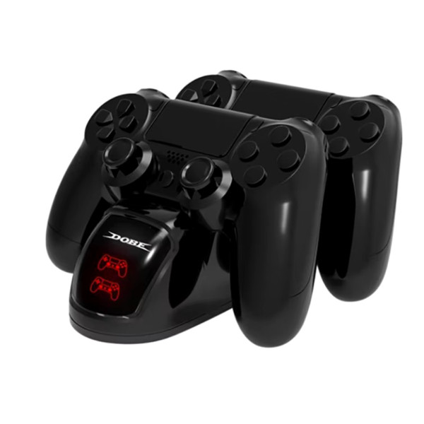 Зарядная док-станция DOBE ТР4-889 для джойстиков PS4 Slim Pro двойная подставка держатель зарядное устройство Зарядная док-станция DOBE ТР4-889 для джойстиков PS4 Slim Pro двойная подставка держатель зарядное устройство